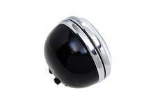 Load image into Gallery viewer, Replica 5-3/4 Round Black Headlamp 1971 / 1973 FX 1954 / 1973 XL