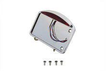 Load image into Gallery viewer, Chrome Slice LED Tail Lamp License Plate Assembly 0 /  Replacement application