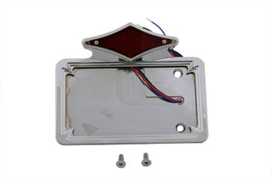 Chrome Diamond LED Tail Lamp License Plate Assembly 0 /  Replacement application