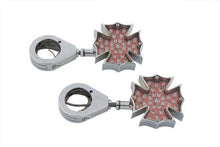 Load image into Gallery viewer, Fireman Cross Turn Signal Set 39mm Clamp Kit 0 /  Custom application0 /  Custom application