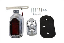 Load image into Gallery viewer, Chrome Skull Grill Tombstone Tail Lamp 0 /  Custom application