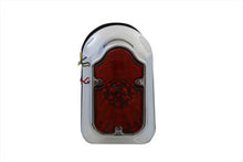 Load image into Gallery viewer, Chrome Tombstone LED Tail Lamp Assembly 1973 / 1984 FX 1973 / 1984 FL 1973 / 1998 XL 1991 / 1998 FXD 1982 / 1994 FXR 1982 / 1994 FXR