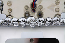 Load image into Gallery viewer, Chrome Tail Lamp and License Plate Holder Skull Style 1997 / UP FLT