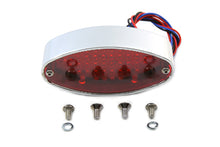 Load image into Gallery viewer, Chrome Billet Oval LED Tail Lamp 0 /  Custom application