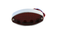 Load image into Gallery viewer, Chrome Billet Oval LED Tail Lamp 0 /  Custom application