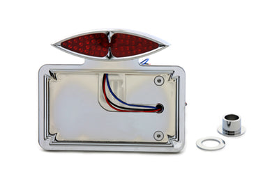 Chrome Katz Eyez LED Tail Lamp Kit Horizontal Type 1986 / UP FXST