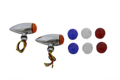 Mini Amber LED Bullet Lens Marker Lamp Set 0 /  Custom application