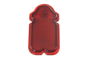 Red Glass Tombstone Tail Lamp Lens 1947 / 1954 FL