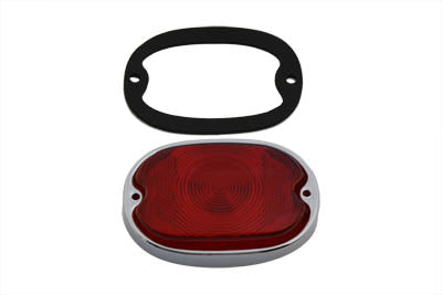 Lens and Rim Kit For Stock Tail Lamp 1955 / 1972 FL 1955 / 1972 XL 1971 / 1972 FX