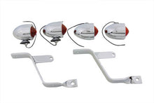 Load image into Gallery viewer, Captain America Style Marker Lamp Kit With Red Lens 0 /  Custom application