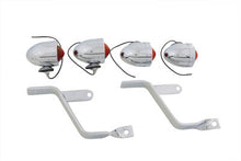Load image into Gallery viewer, Captain America Style Marker Lamp Kit With Red Lens 0 /  Custom application