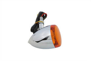 Chrome Front Torpedo Style Turn Signal 2001 / UP FXSTD