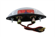 Load image into Gallery viewer, Chrome ABS Big Eye Red Lens Tail Lamp 0 /  Custom application