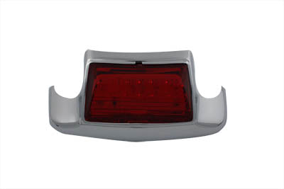 Red LED Rear Fender Lamp Tip with Light 1984 / 1995 FLT 1999 / 2008 FLT 1999 / 2003 FLST 1986 / 1995 FLST 1984 / 1995 FLT