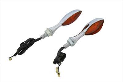 Chrome Eagle Eye Amber Marker Lamp Set 0 /  Custom application