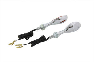 Chrome Eagle Eye Amber Marker Lamp Set 0 /  Custom application