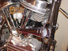 Load image into Gallery viewer, Trumpet Style 12 Volt Horn Kit 1949 / 1965 FL Panhead models1966 / 1984 FLH Shovelhead models