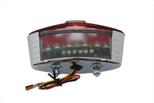Load image into Gallery viewer, Oval Tail Lamp with Maltese Inset Red 0 /  Custom application