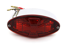 Load image into Gallery viewer, Oval Tail Lamp with Maltese Inset Red Lens with Red Cross 0 /  Custom application