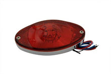 Load image into Gallery viewer, Thin Cateye Tail Lamp with Red Lens 0 /  Custom application