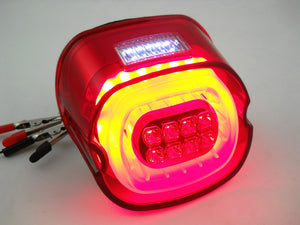 Lay Down LED Tail Lamp Red 1999 / UP FLT 1999 / UP FXST 1999 / UP XL 1999 / 2017 FXD