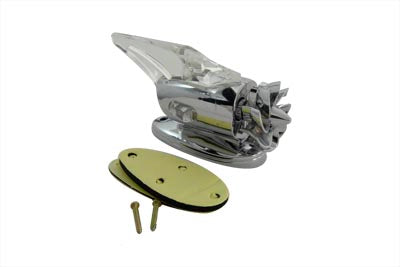 Chrome Fan Marker Lamp Red 0 /  Custom application
