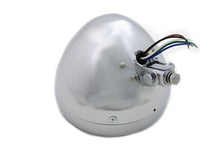 Load image into Gallery viewer, 6 Round Headlamp Steel Chrome 0 /  Custom application