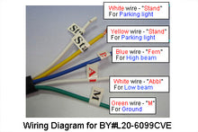 Load image into Gallery viewer, 5-3/4 Headlamp Assembly Glow Style with Visor 0 /  Custom application