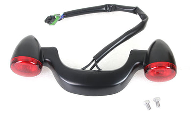 Black FLTRX Rear Turn Signal Bar Kit 2014 / UP FLTRX 2014 / UP FLHX 2014 / UP FLHXS 2017 / UP FLHRXS
