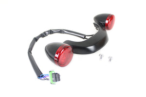 Black FLTRX Rear Turn Signal Bar Kit 2014 / UP FLTRX 2014 / UP FLHX 2014 / UP FLHXS 2017 / UP FLHRXS