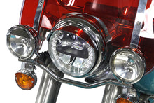 Load image into Gallery viewer, 7 LED Headlamp Assembly by Wyatt Gatling 1986 / UP FLST 1992 / 2008 FLSTC 1992 / 2008 FLSTF 1994 / 2013 FLT 1960 / 1984 FLH