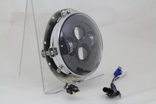 Load image into Gallery viewer, 7 LED Headlamp Assembly Gloss Black 2014 / UP FLT