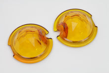 Load image into Gallery viewer, Tail Lamp Lens Set Faceted Amber 1949 / 1985 FL