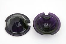 Load image into Gallery viewer, Tail Lamp Lens Set Faceted Purple 1949 / 1985 FL