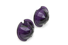 Load image into Gallery viewer, Tail Lamp Lens Set Faceted Purple 1949 / 1985 FL