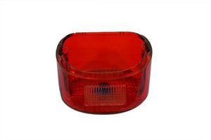 Tail Lamp Lens Laydown Style Red with Blue Dot 1979 / 1998 FLT 1979 / 1998 FLT