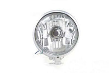 Load image into Gallery viewer, Chrome 5-3/4 Round Faceted Headlamp Assembly 0 /  Custom application