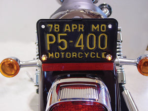 License Plate Frame Mounting Bolt Set with Amber LEDS 0 /  Custom application