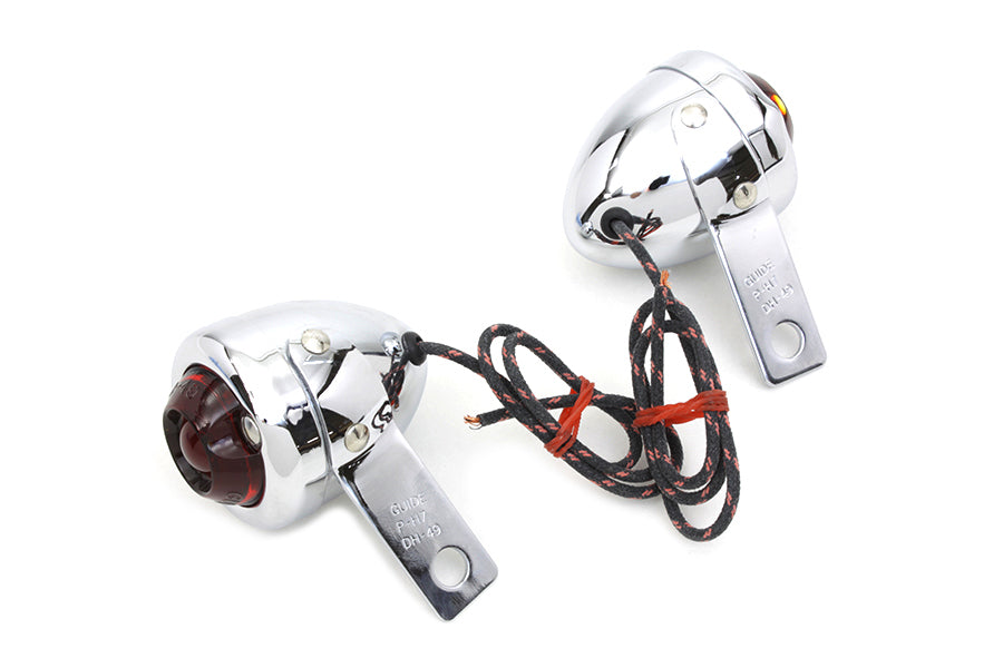 Replica Guide Signal Lamp Set Rear 1950 / 1962 FL