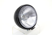Load image into Gallery viewer, 5-3/4 Round Stock Type Black Headlamp 1960 / 1973 XL 1971 / 1973 FX