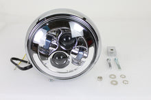 Load image into Gallery viewer, 7 LED FLST Headlamp Assembly Chrome 1986 / 2017 FLST