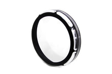 Load image into Gallery viewer, 7 Black Anodize Burst Headlamp Trim Ring 2014 / UP FLHT 2014 / UP FLHX 1994 / UP FLHR