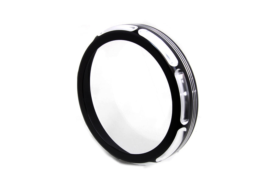 7 Black Anodize Burst Headlamp Trim Ring 2014 / UP FLHT 2014 / UP FLHX 1994 / UP FLHR