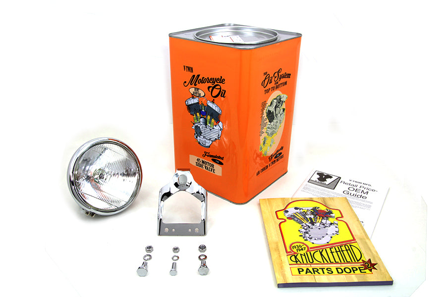 Spring Fork Headlamp Assembly Chrome 1936 / 1952 W 1941 / 1948 FL 1936 / 1957 G