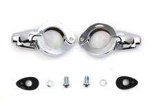 Load image into Gallery viewer, Chrome Turn Signal Relocation Kit 41mm Forks 0 /  Custom Application