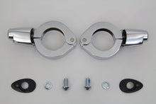 Load image into Gallery viewer, Chrome Turn Signal Relocation Kit 41mm Forks 0 /  Custom Application
