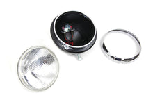 Load image into Gallery viewer, Black 7 K Headlamp with Chrome Rim 1952 / 1957 K 1957 / 1958 XLH