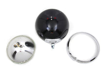 Load image into Gallery viewer, Black 7 K Headlamp with Chrome Rim 1952 / 1957 K 1957 / 1958 XLH