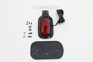 Glossy Black Tombstone Style Tail Lamp Assembly 0 /  Custom Application