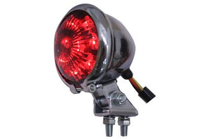 Round LED Tail Lamp with Red Lens 0 /  Custom application